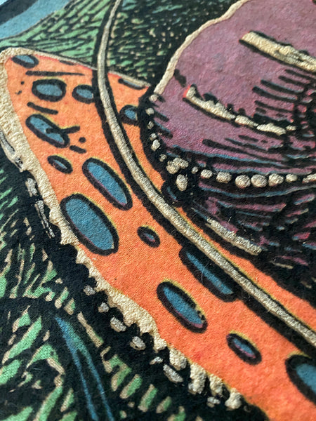 1970's Alice in Wonderland Wall Hanging