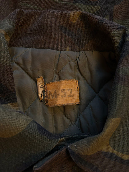 1970's Military M-52 Canvas Camo Parka