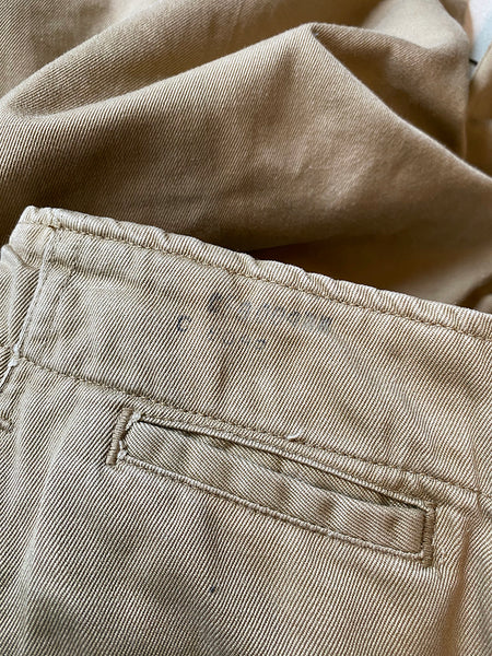 1940's Khaki Military Pants (2 pairs)