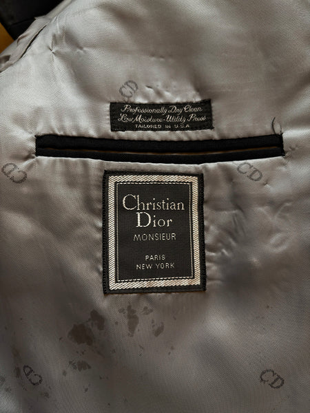 1980's Christian Dior Tuxedo Jacket