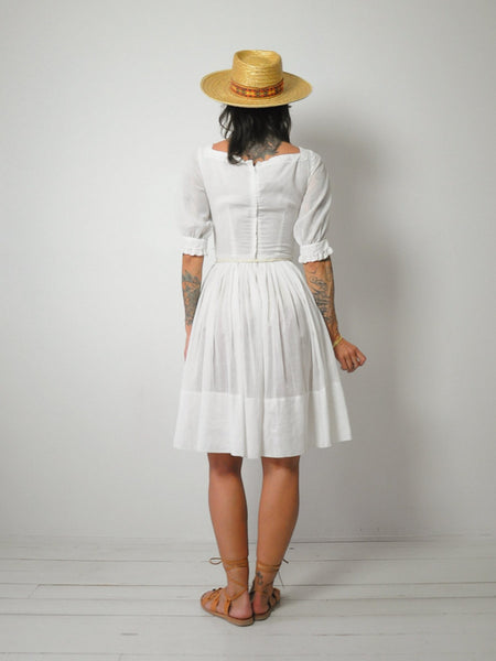 1950's Paloma Pintuck Petite dress