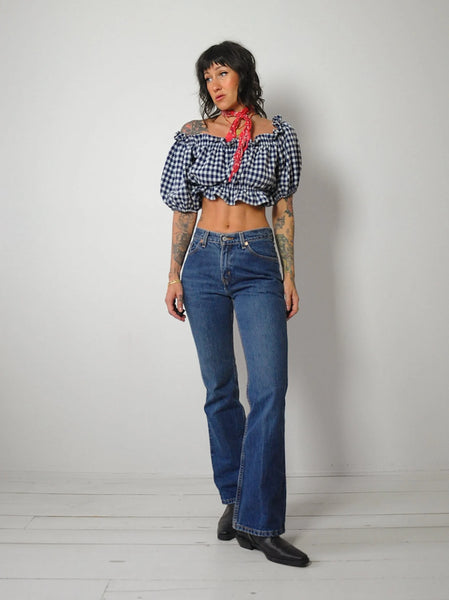 1980's Dark Wash Levis 517 Jeans 29x31.5