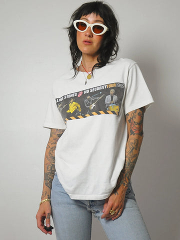90's Rolling Stones No Security Tour Tee