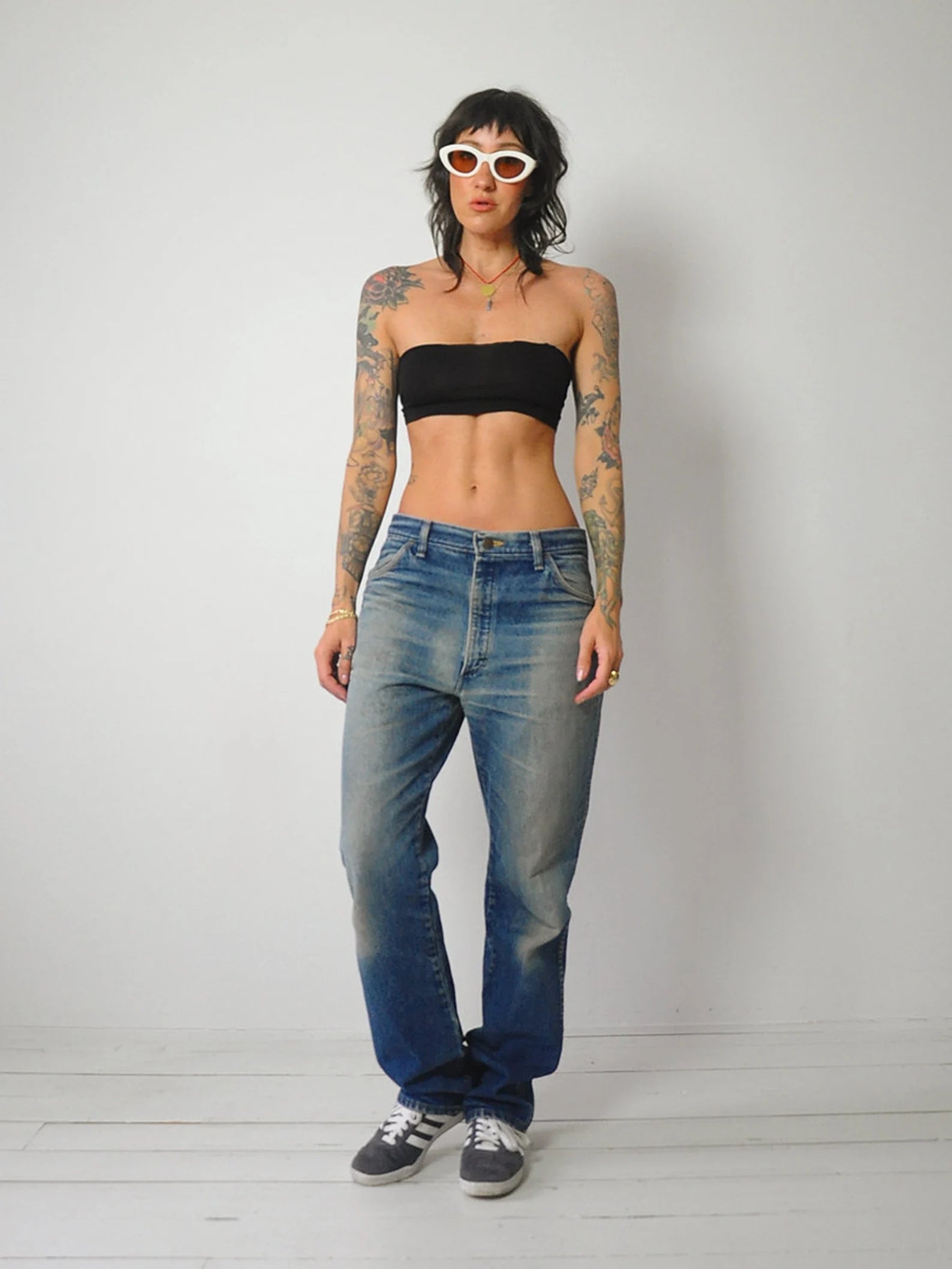 Faded Rustler Jeans 32x31