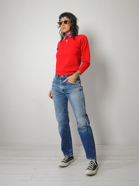 1980's Faded Relaxed Rustler Jeans 30x29
