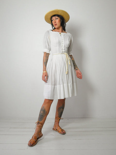 1950's Paloma Pintuck Petite dress