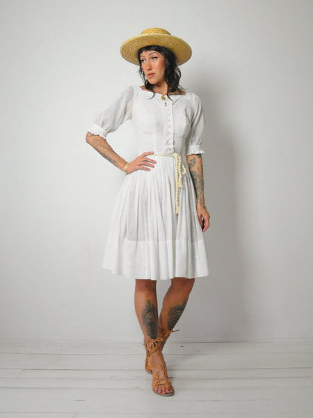 1950's Paloma Pintuck Petite dress