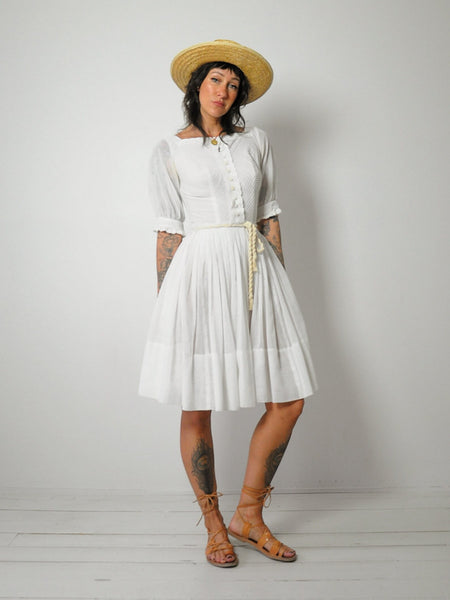 1950's Paloma Pintuck Petite dress