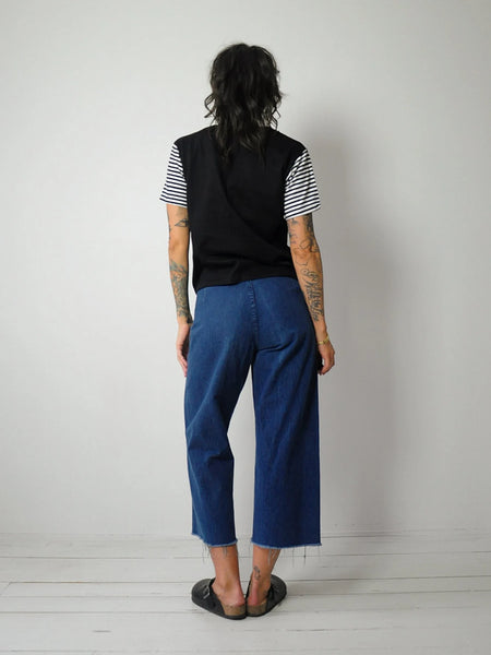 1960's Black & White Striped Shirt