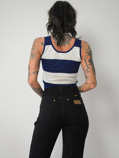 Inky Black Wrangler Jeans 30x35
