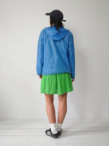 1980's Hooded Windbreaker Rain Jacket