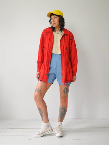 90's DKNY Hooded Windbeaker