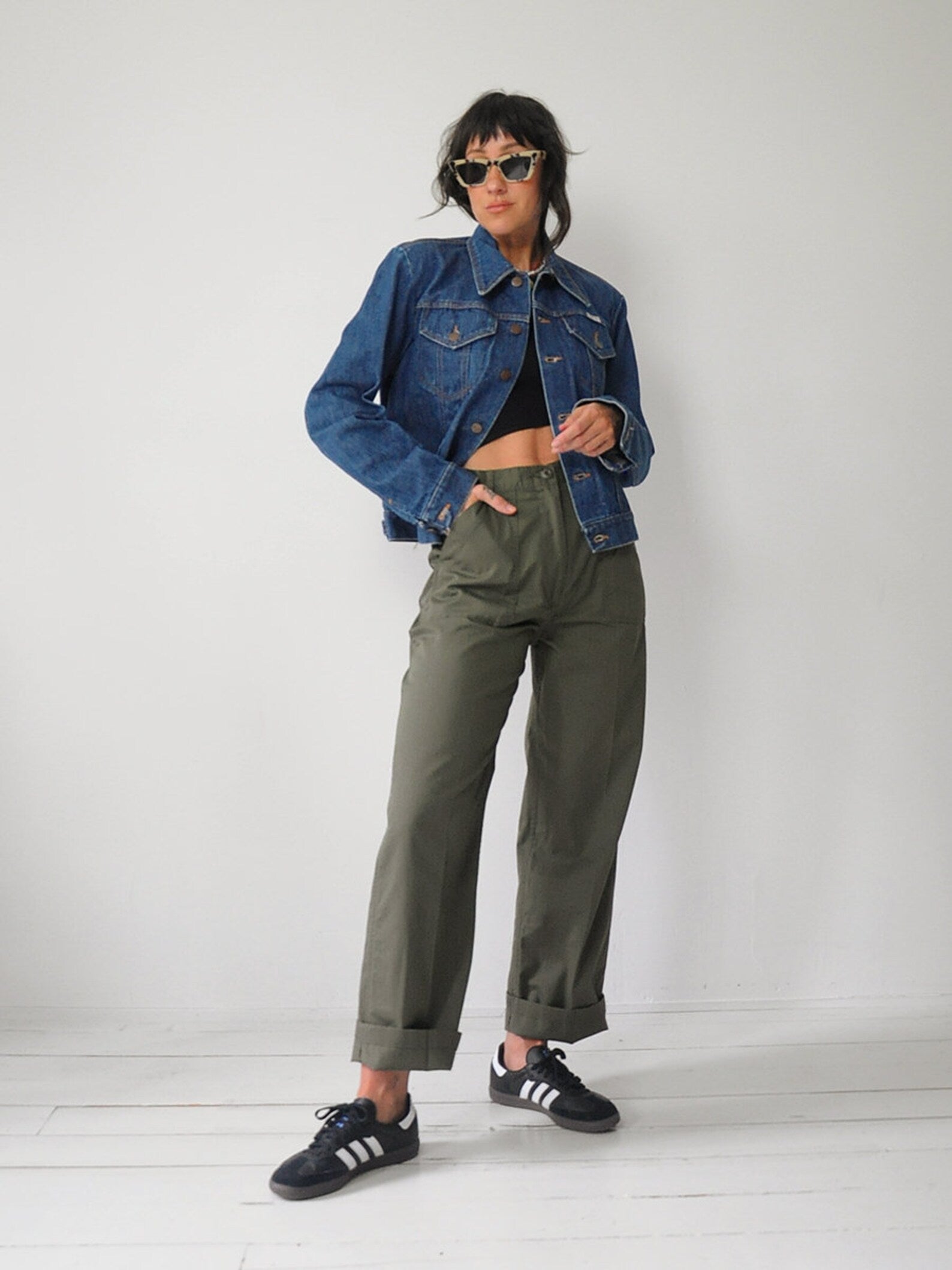 Dark Wash Wrangler Jean Jacket