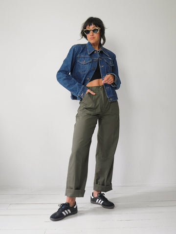 Dark Wash Wrangler Jean Jacket