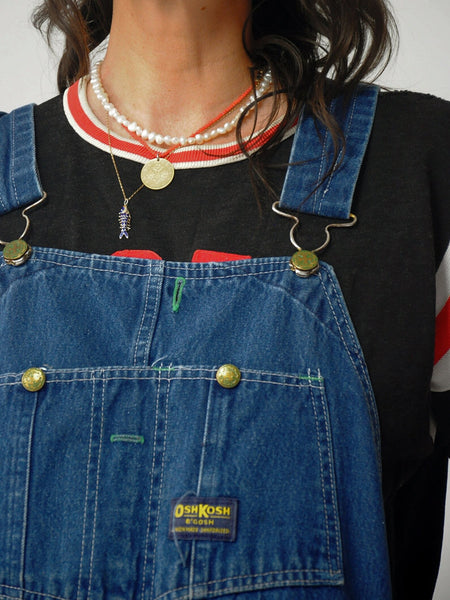 1980's Oshkosh Indigo Overalls