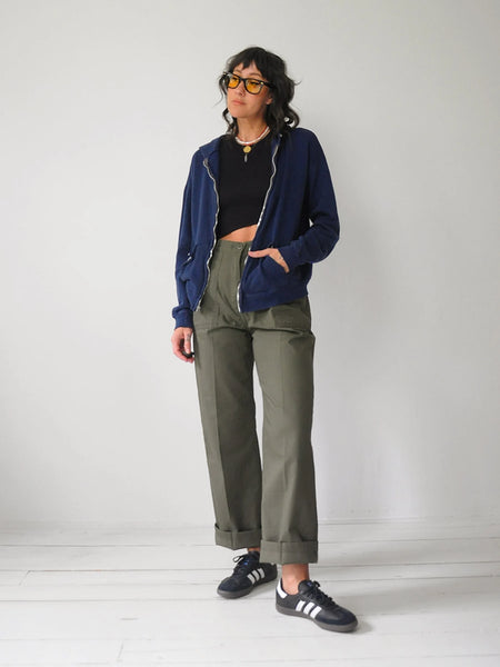 1980's Softest Navy Hoodie