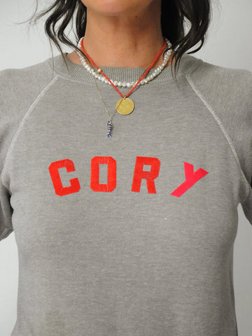 Cory's 1970's Gray Crewneck