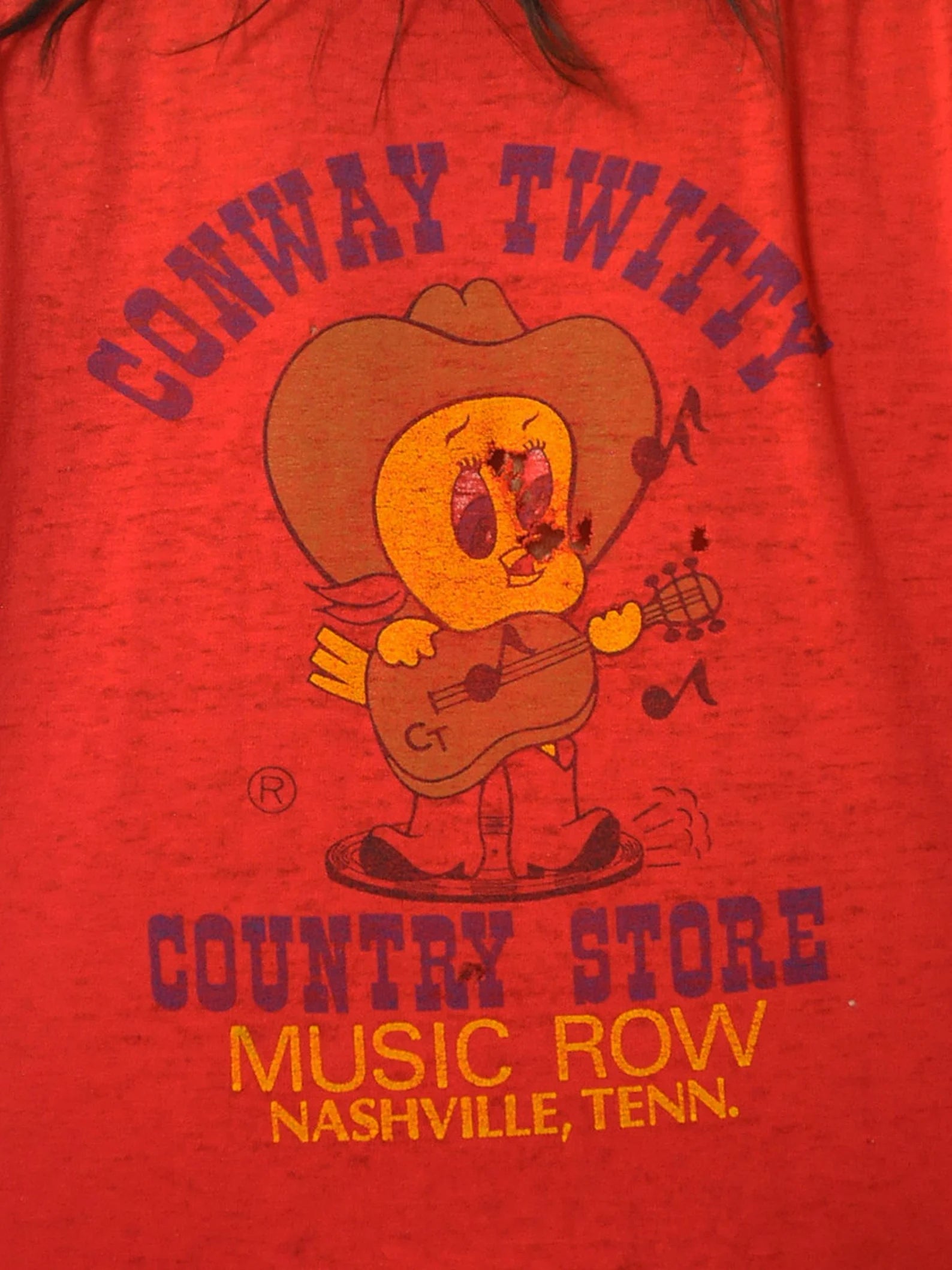 1980's Conway Twitty Thrashed T-shirt