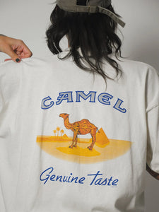 camel cigarette t shirt 90's Cigarettes Pocket T-shirt Solid colors are 100% preshrunk cotton Vintage Camel T-Shirt Fly