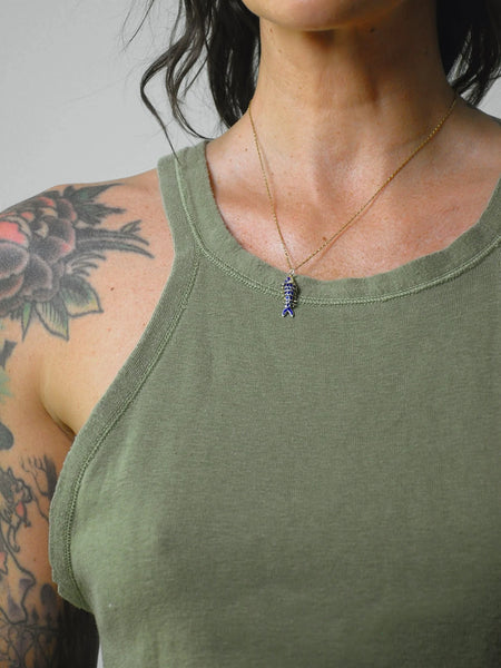 Olive Military Issue Tank Top