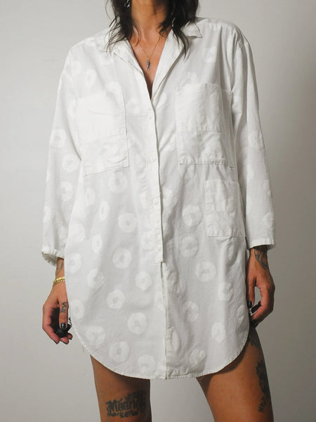 1980's Oversized Tunic Shirt