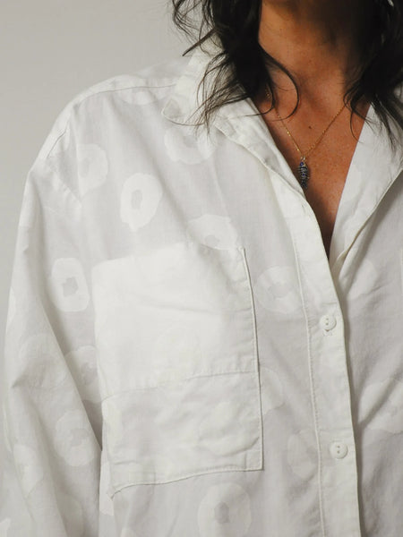 1980's Oversized Tunic Shirt