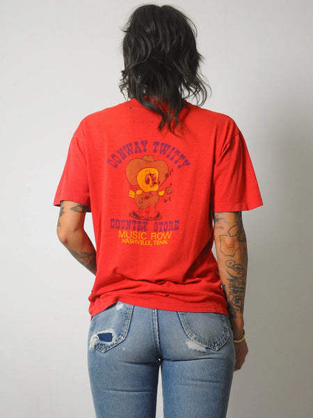 1980's Conway Twitty Thrashed T-shirt
