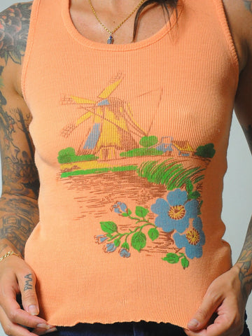 1970's Dutch Landscape Tank