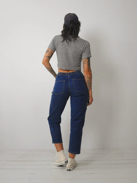 1990's Elastic Back Jeans 25x26