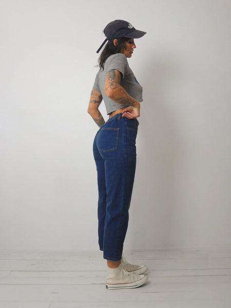 1990's Elastic Back Jeans 25x26