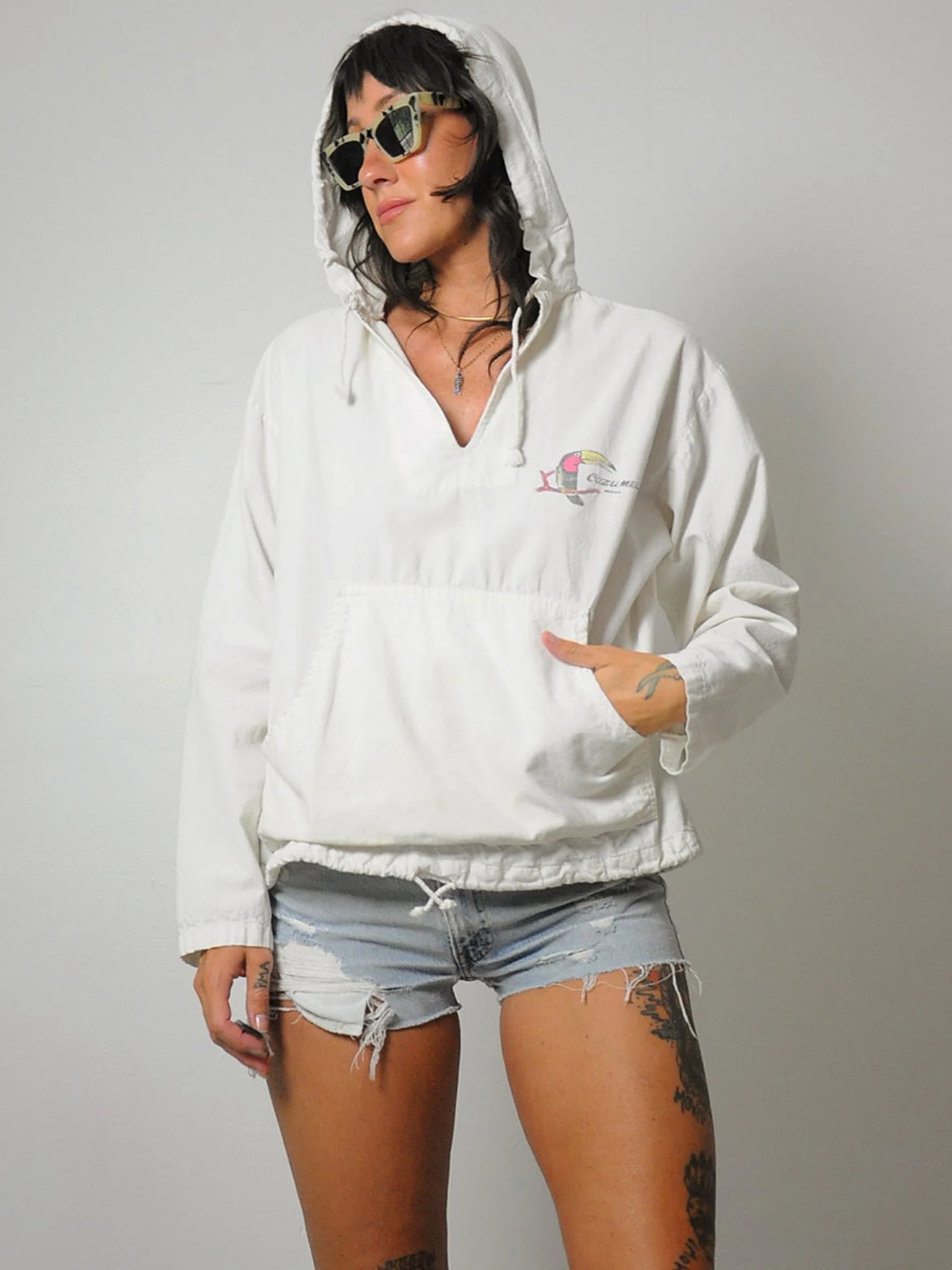 1980's Cozumel Beach Hoodie