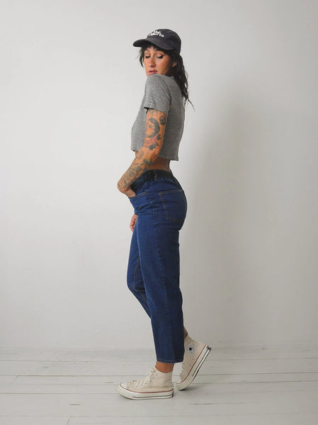 1990's Elastic Back Jeans 25x26