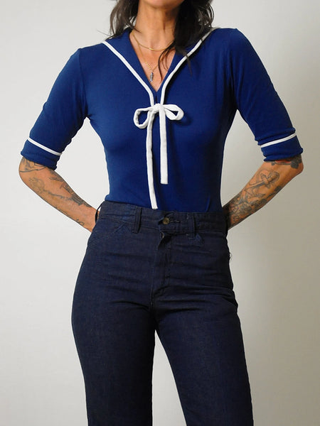 1970's Navy Sailor Bodysuit