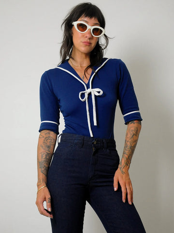 1970's Navy Sailor Bodysuit