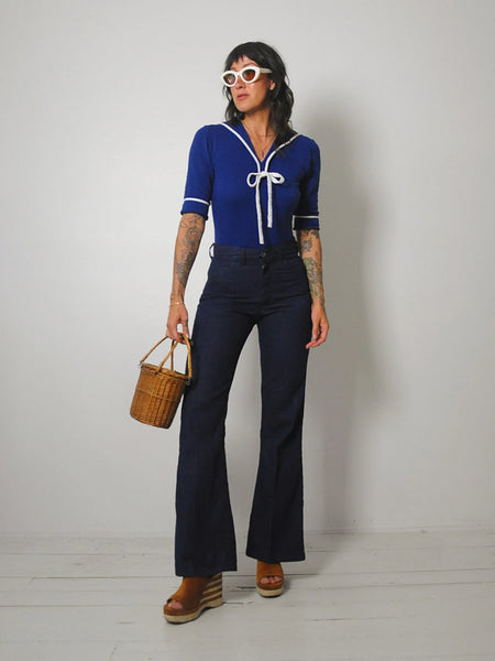 1970's Navy Sailor Bodysuit