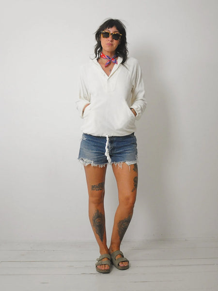 1970's Terry Cloth Beach Hoodie