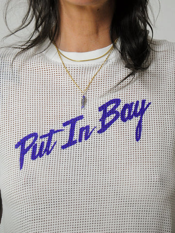 1980's Put-In-Bay Mesh Tank