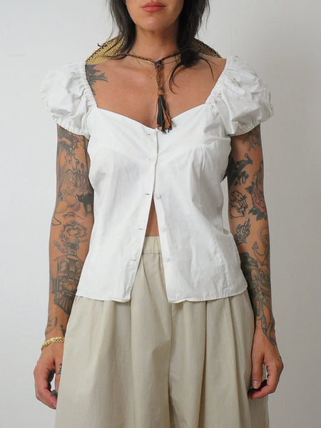 1950's Paige Cotton Blouse