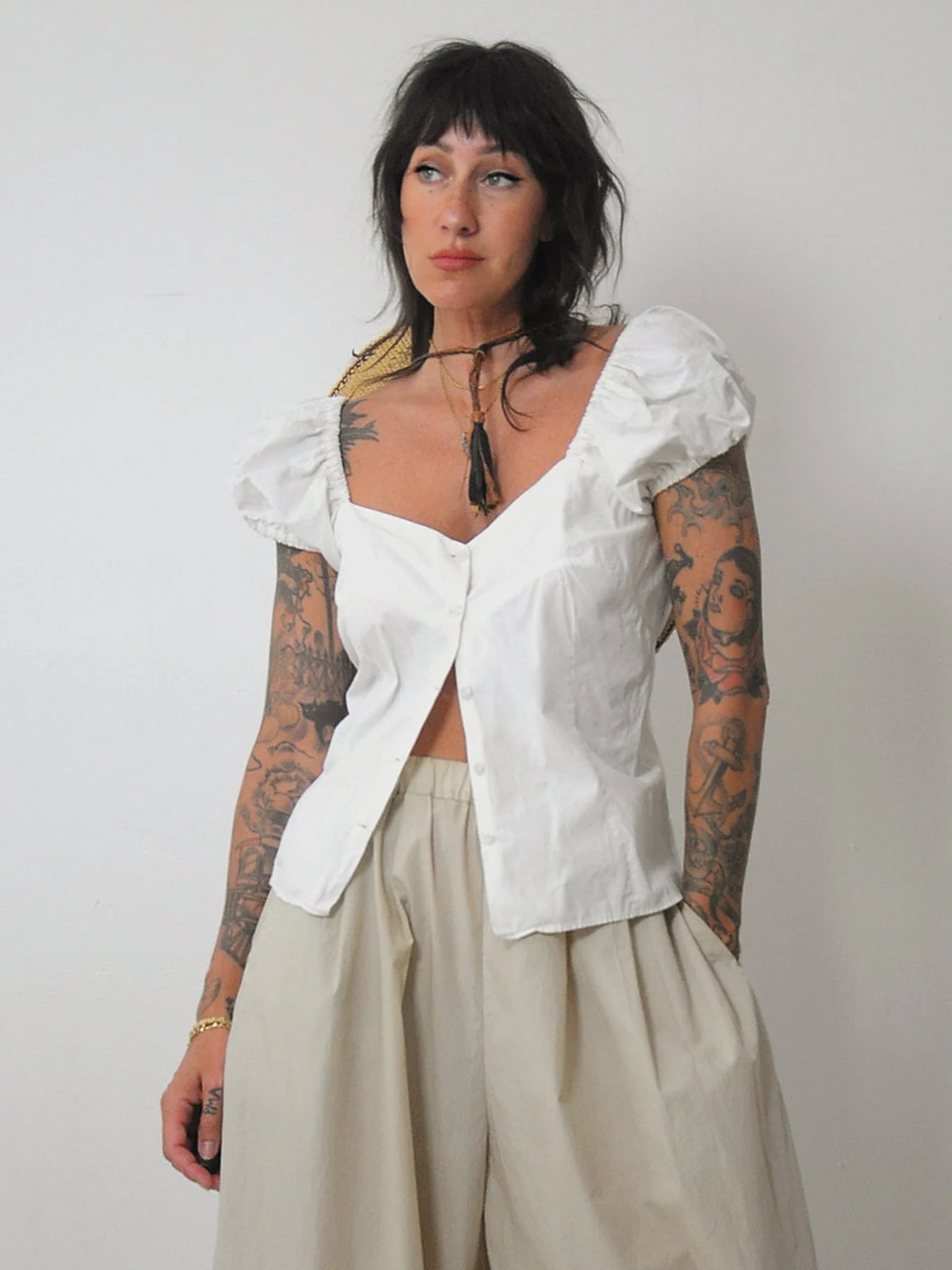1950's Paige Cotton Blouse