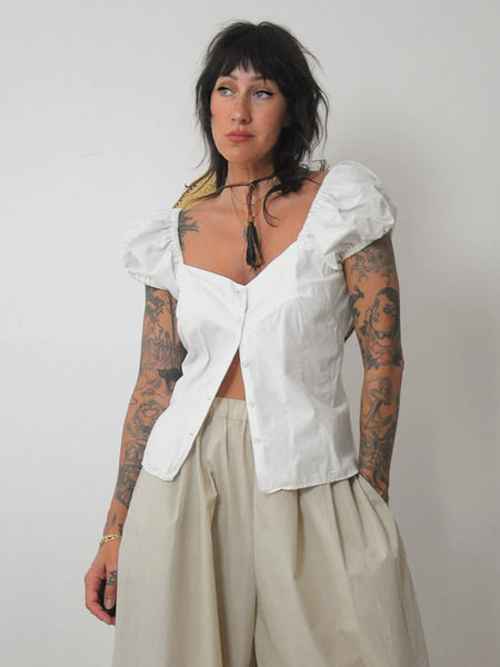 1950's Paige Cotton Blouse