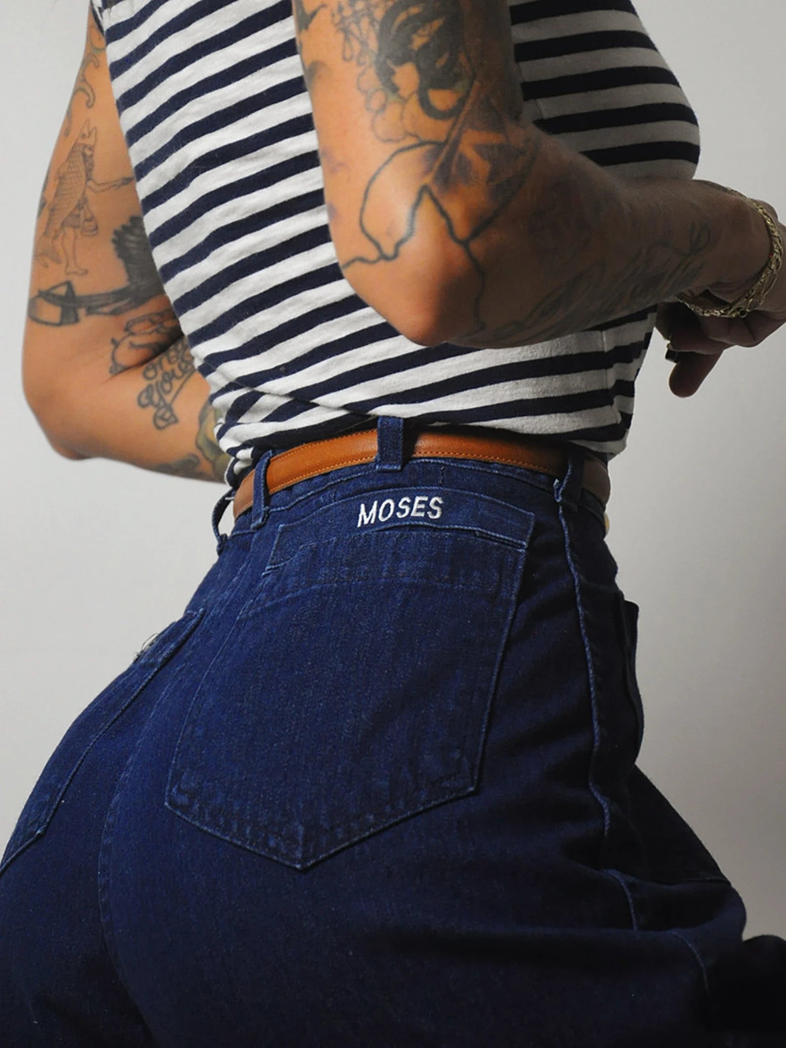 Moses' Navy Issue Indigo Jeans 31x29