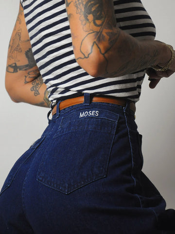 Moses' Navy Issue Indigo Jeans 31x29