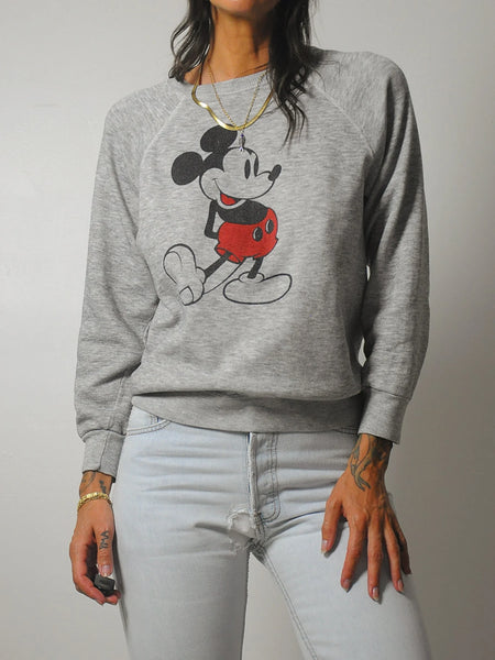 Tri-Blend Mickey Mouse Crewneck