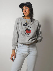 Tri-Blend Mickey Mouse Crewneck