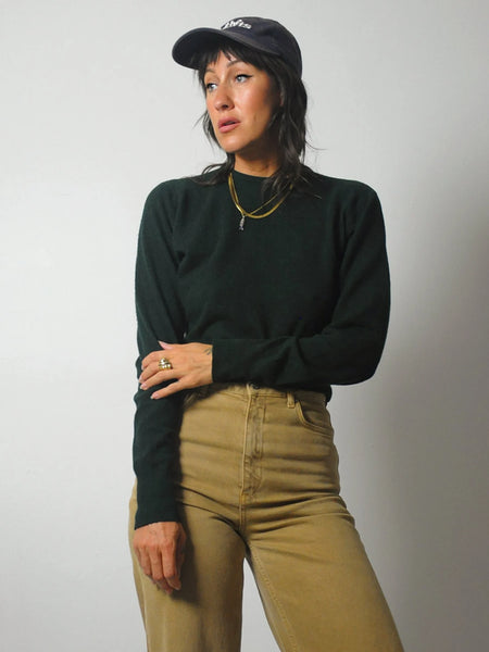 1960's Evergreen Cashmere Sweater