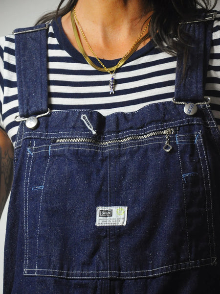 1970's Indigo Sears Overalls