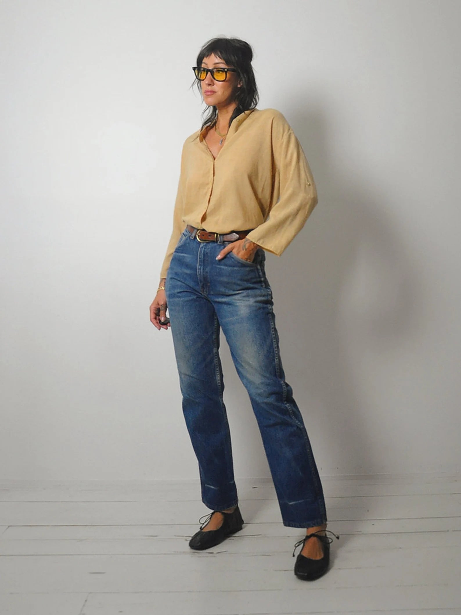 Faded Saddle King Jeans 31x29.5
