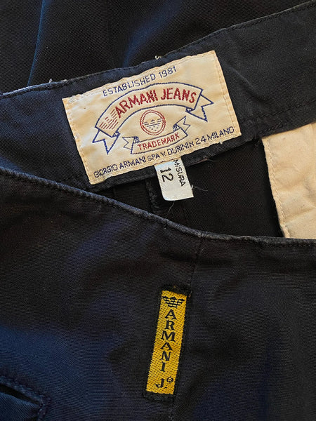 1990's Navy Armani Trousers 30x27