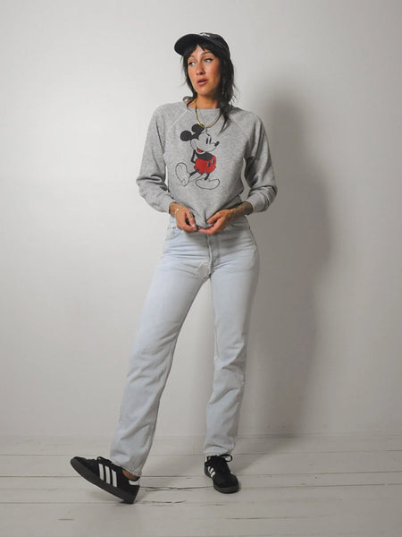 Tri-Blend Mickey Mouse Crewneck