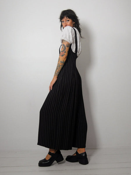 1990's Suspender Wide Leg Jumpsuit